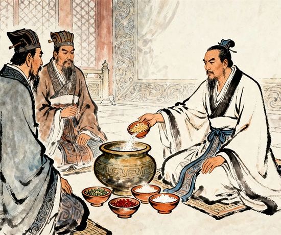 五味が語るスープ