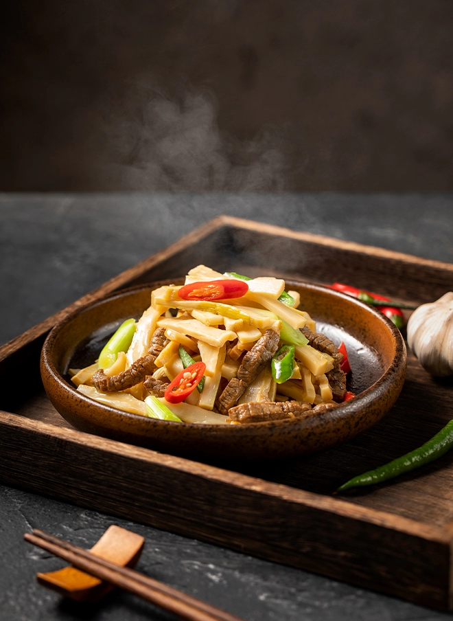 竹の香りの干しタケノコ